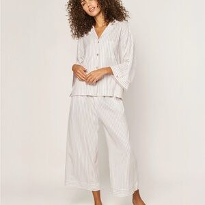 Petite Plume Olivia Set with Button-Up Top